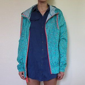 Colorful Columbia Rain Shell Jacket!